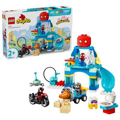 LEGO DUPLO | Aracnocuartel de Spidey y su Superequipo - 10464