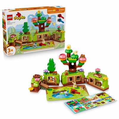 LEGO DUPLO | Bosque de los Descubrimientos con Animales Salvajes - 10480