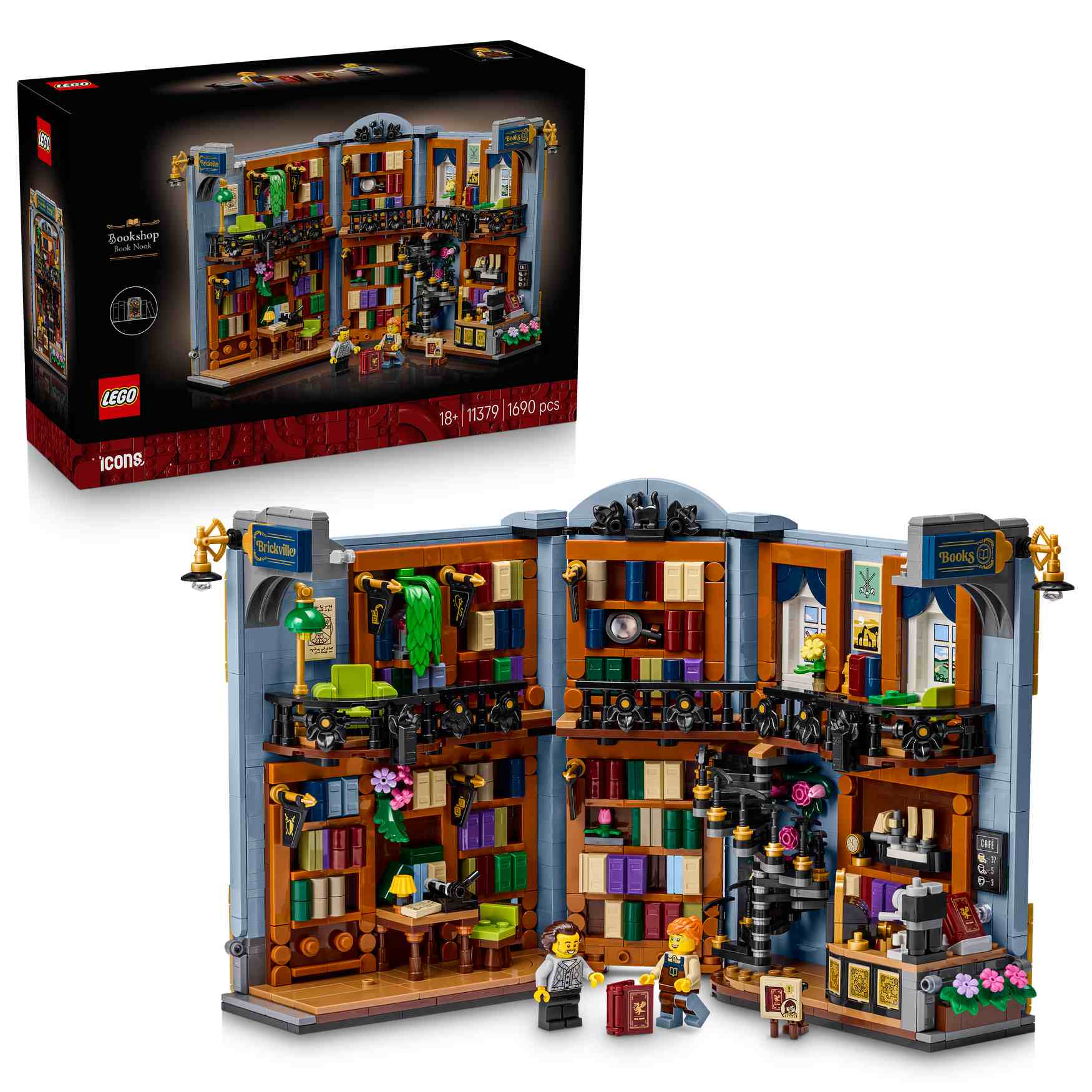 LEGO ICONS | Rincón entre Libros: Librería 11379