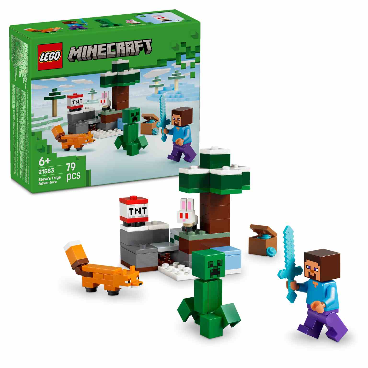 LEGO MINECRAFT | La Aventura de Steve en la Taiga - 21583