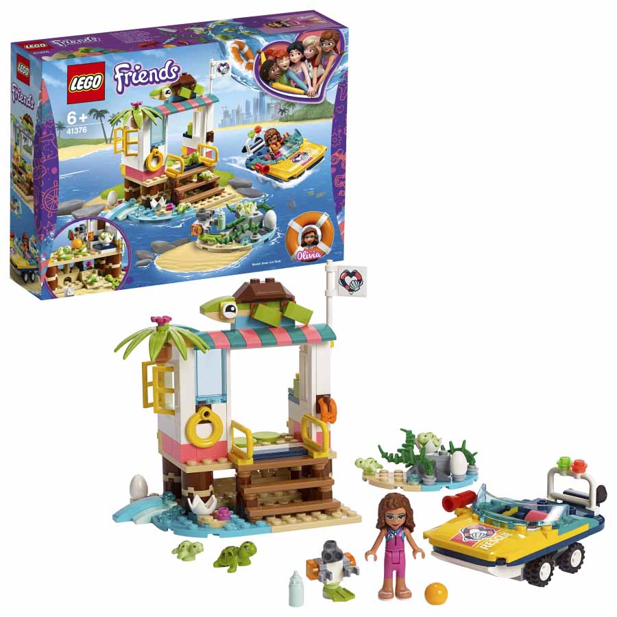 LEGO Friends | Misión de Rescate: Tortugas 41376