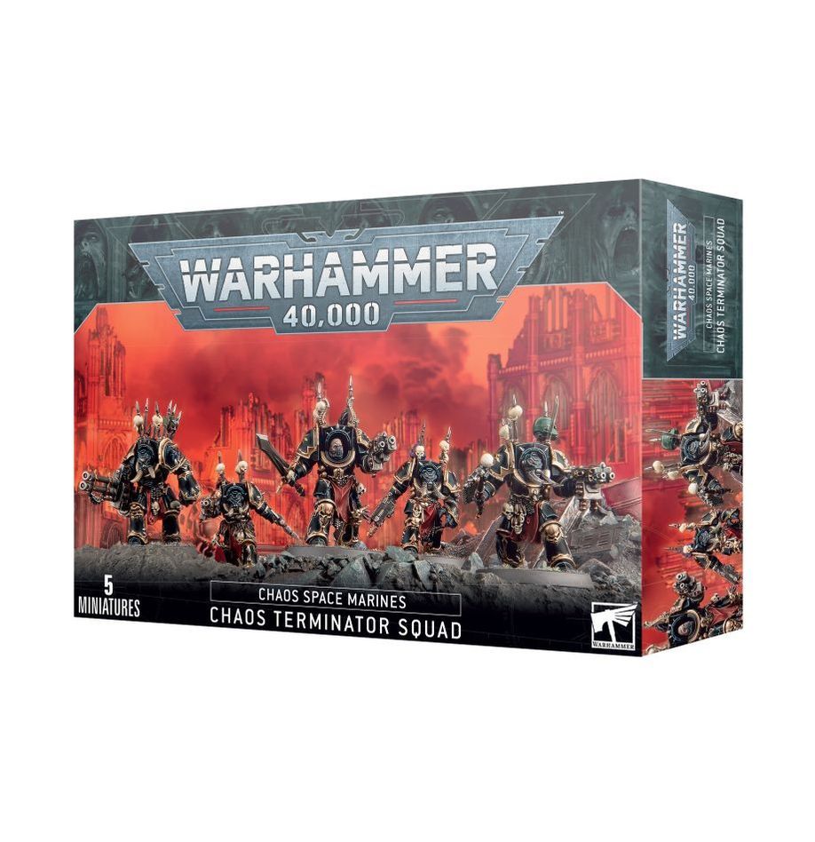 WARHAMMER 40K | Chaos Space Marines: Escuadra de Exterminadores del Caos 43-19