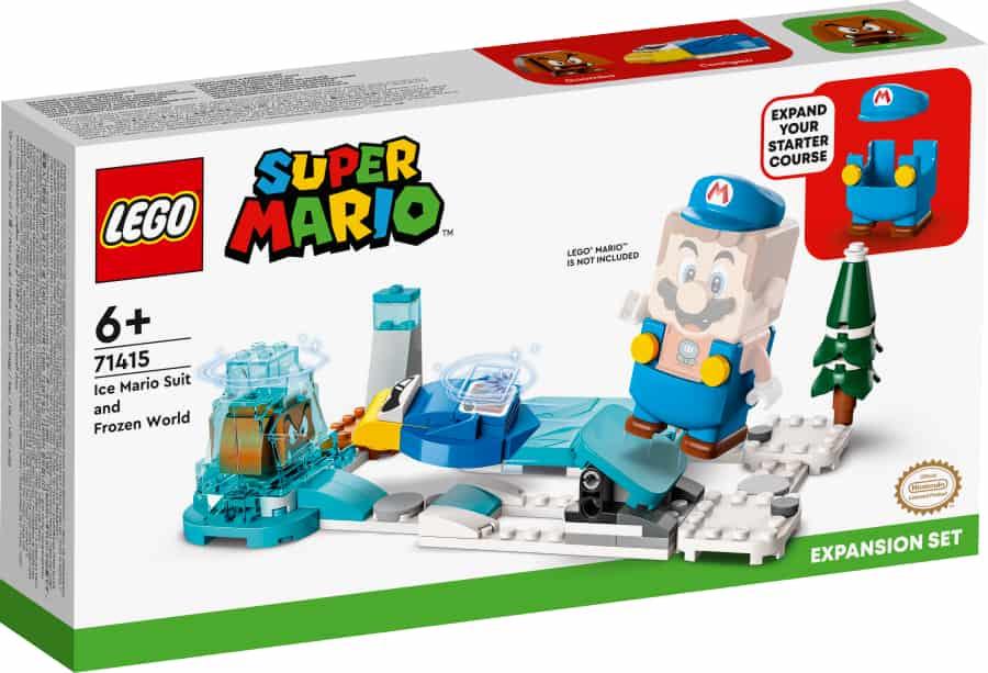 Lego Super Mario | Set de Expansión: Traje de Mario de Hielo y Mundo Helado 71415