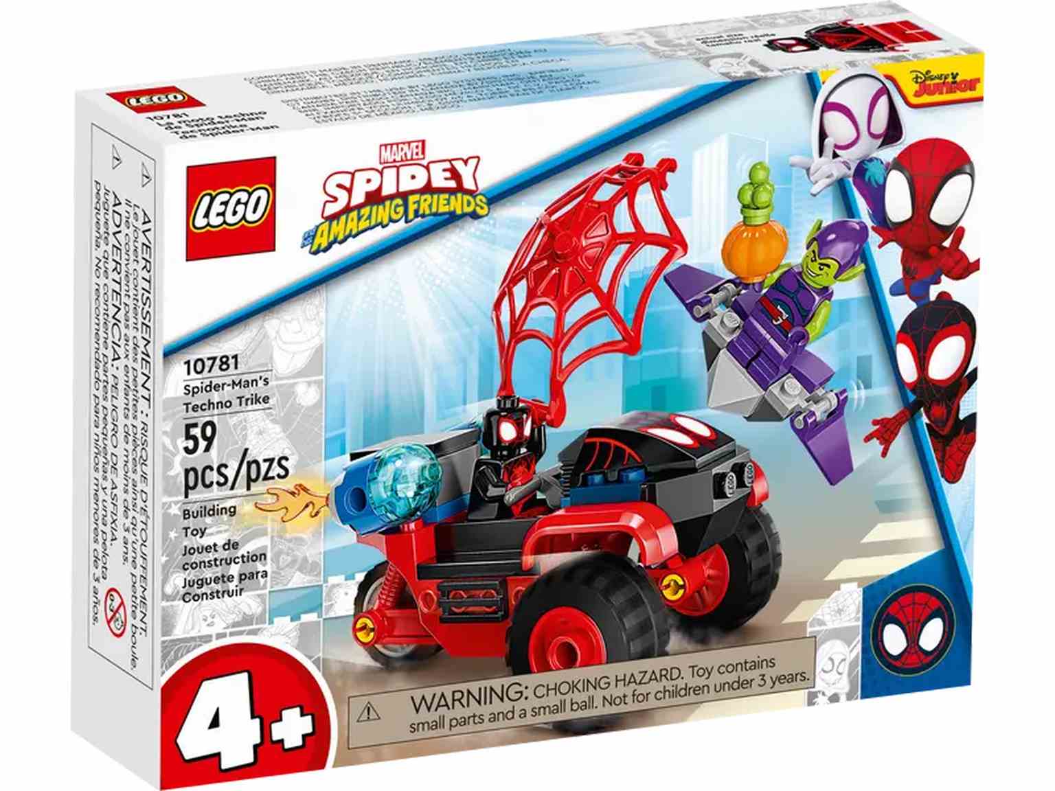 LEGO Marvel | Miles Morales: Tecnotrike de Spider-Man 10781