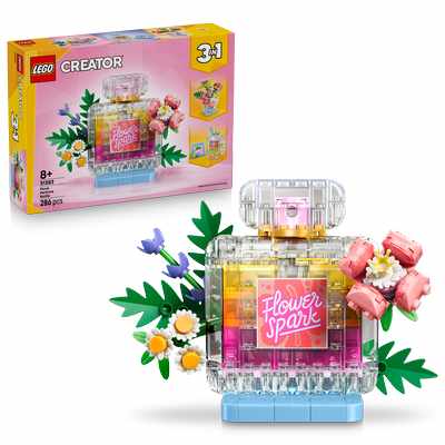 LEGO CREATOR 3en1 | Frasco Decorativo de Perfume Floral - 31383