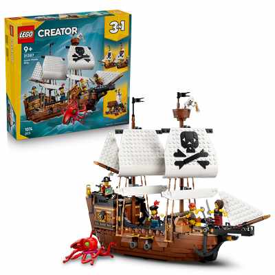 LEGO CREATOR 3en1 | Barco Pirata Clásico - 31387