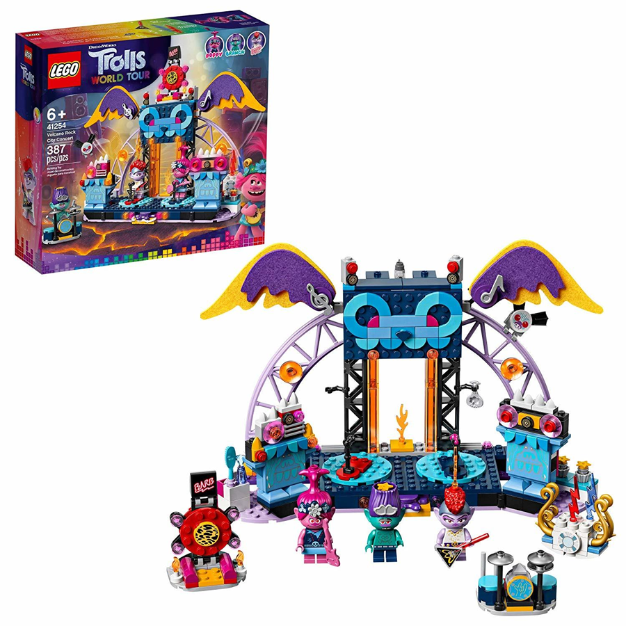 Lego Trolls Concierto en Volcano Rock City 41254