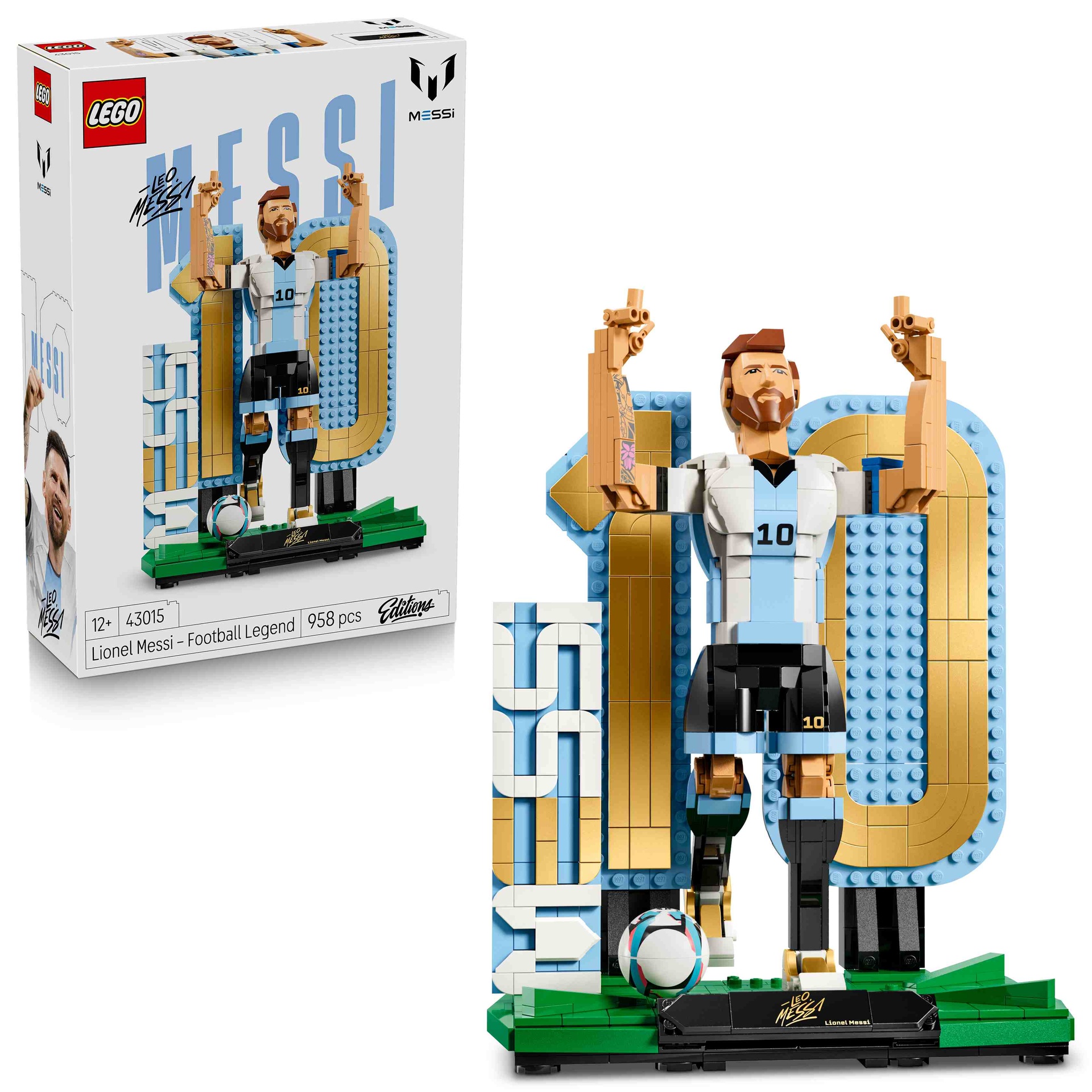 LEGO Editions | Lionel Messi: Leyenda del Fútbol 43015
