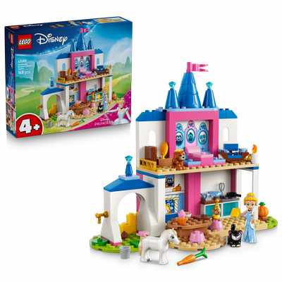 LEGO Disney | Castillo de Cenicienta y sus Amigos Animales - 43283