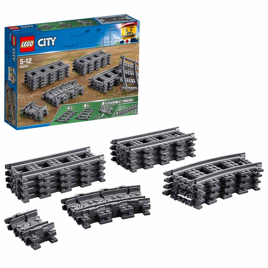 LEGO City | Vías y curvas 60205