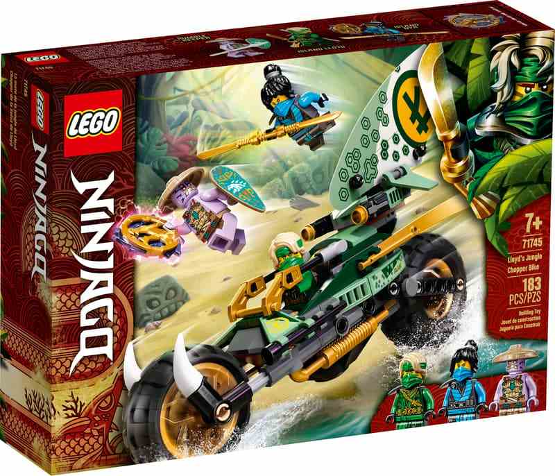 Lego Ninjago Chopper de la Jungla de Lloyd 71745