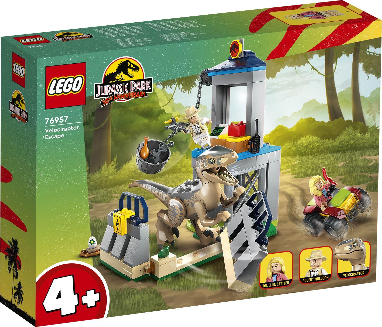 LEGO Jurasssic World | Huida del Velocirraptor 76957