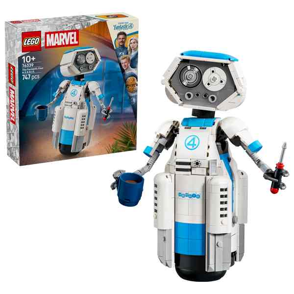LEGO MARVEL | Los 4 Fantásticos: H.E.R.B.I.E. 76339 AGOSTO 2026