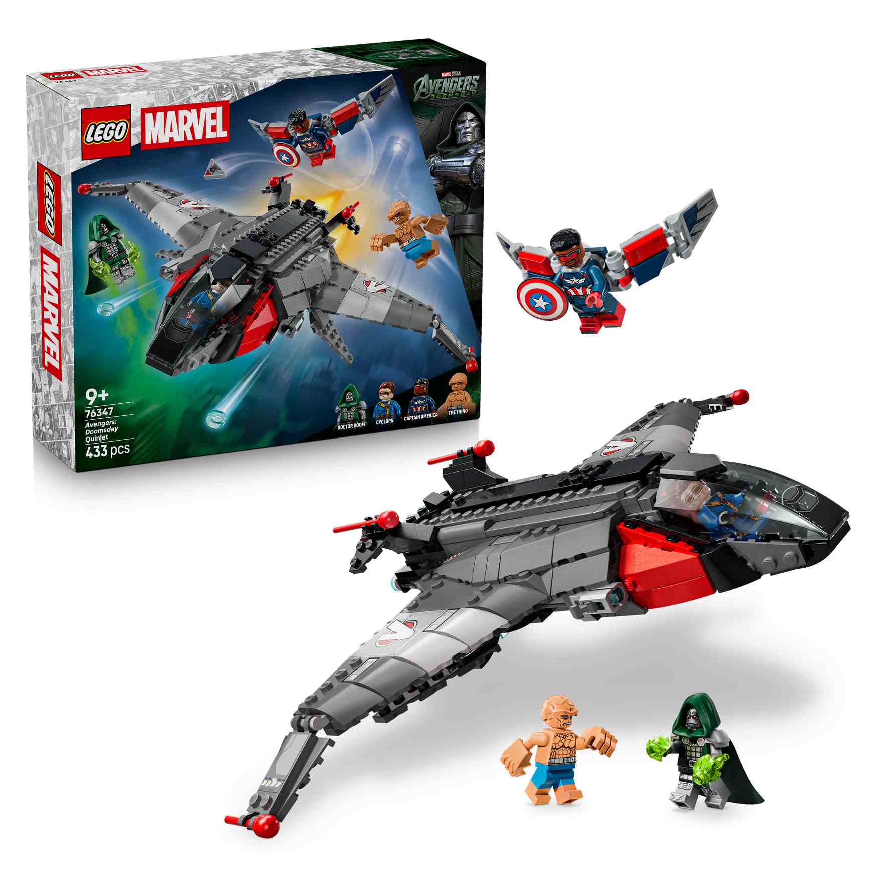 LEGO MARVEL | Quinjet de Avengers: Doomsday 76347