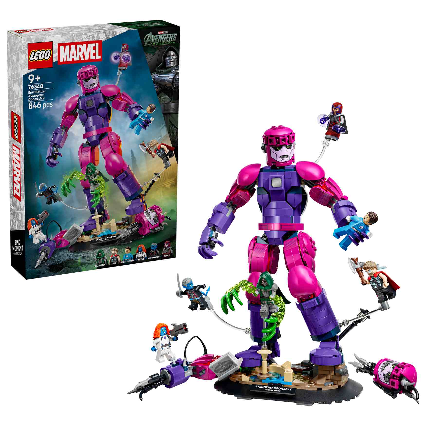 LEGO MARVEL | Batalla Final de Avengers: Doomsday 76348
