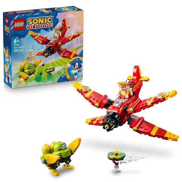 LEGO Sonic | Tornado-1 de Tails 77119 AGOSTO 2026
