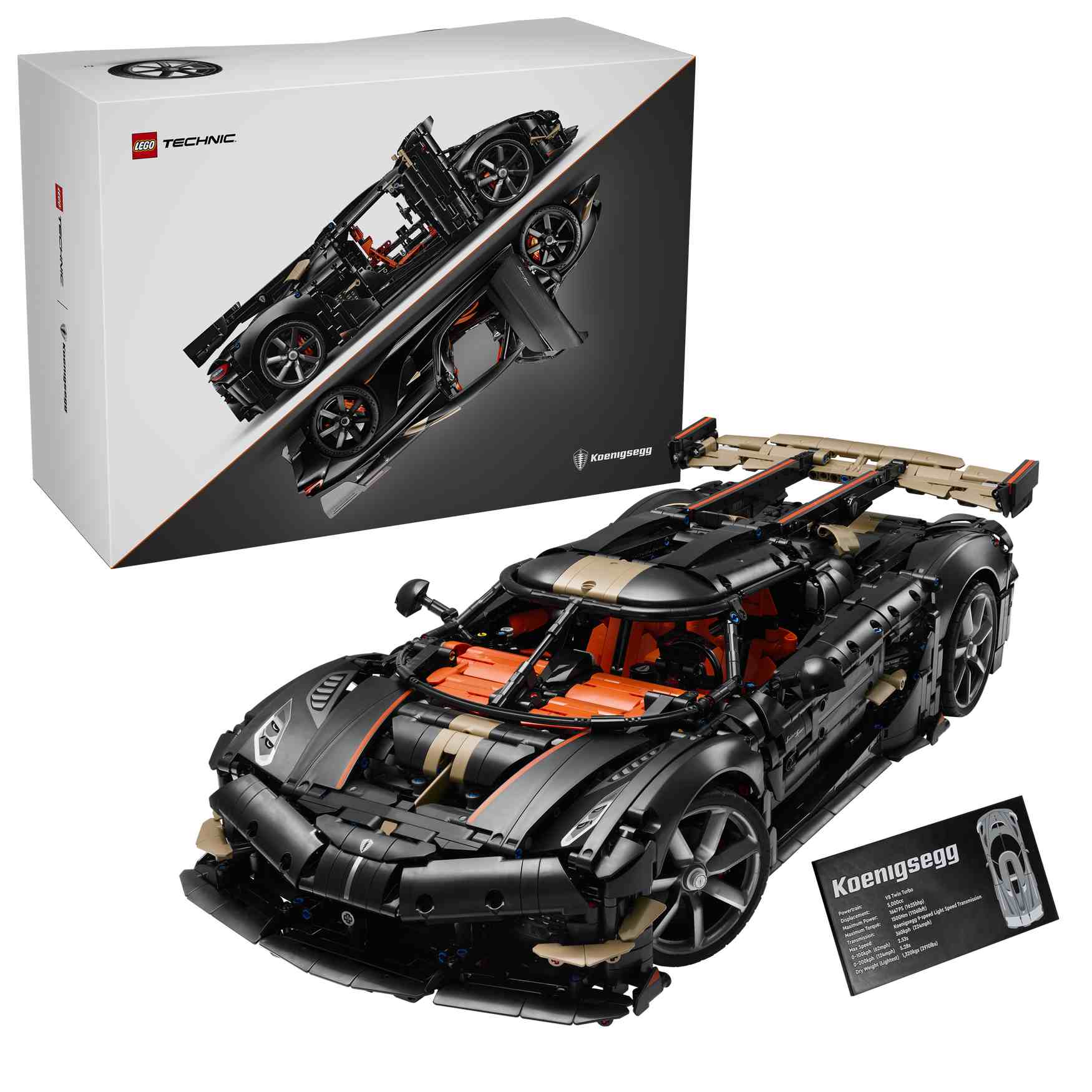 LEGO Technic | Megacar Koenigsegg Sadair's Spear 42232