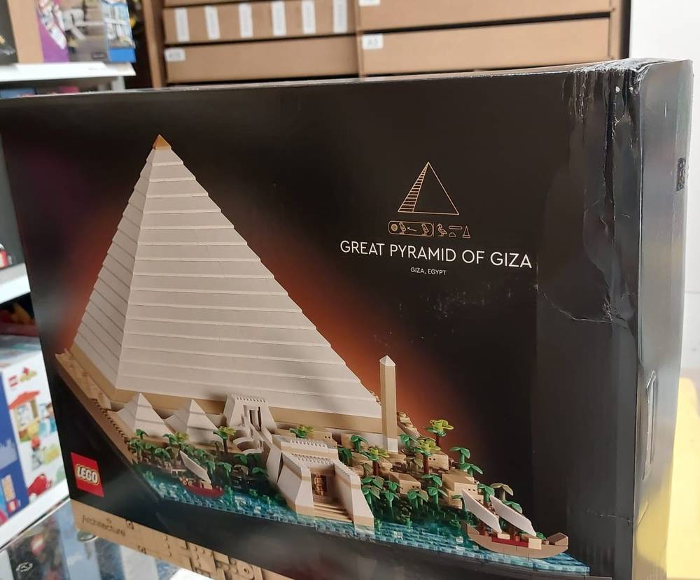 LEGO ARCHITECTURE | Gran Pirámide de Guiza CAJA DAÑADA 21058-CD