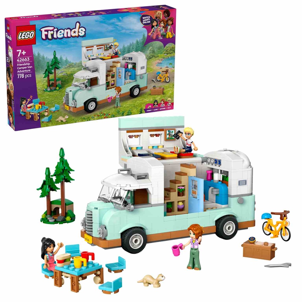 LEGO Friends | Aventura en la Caravana de la Amistad - 42663