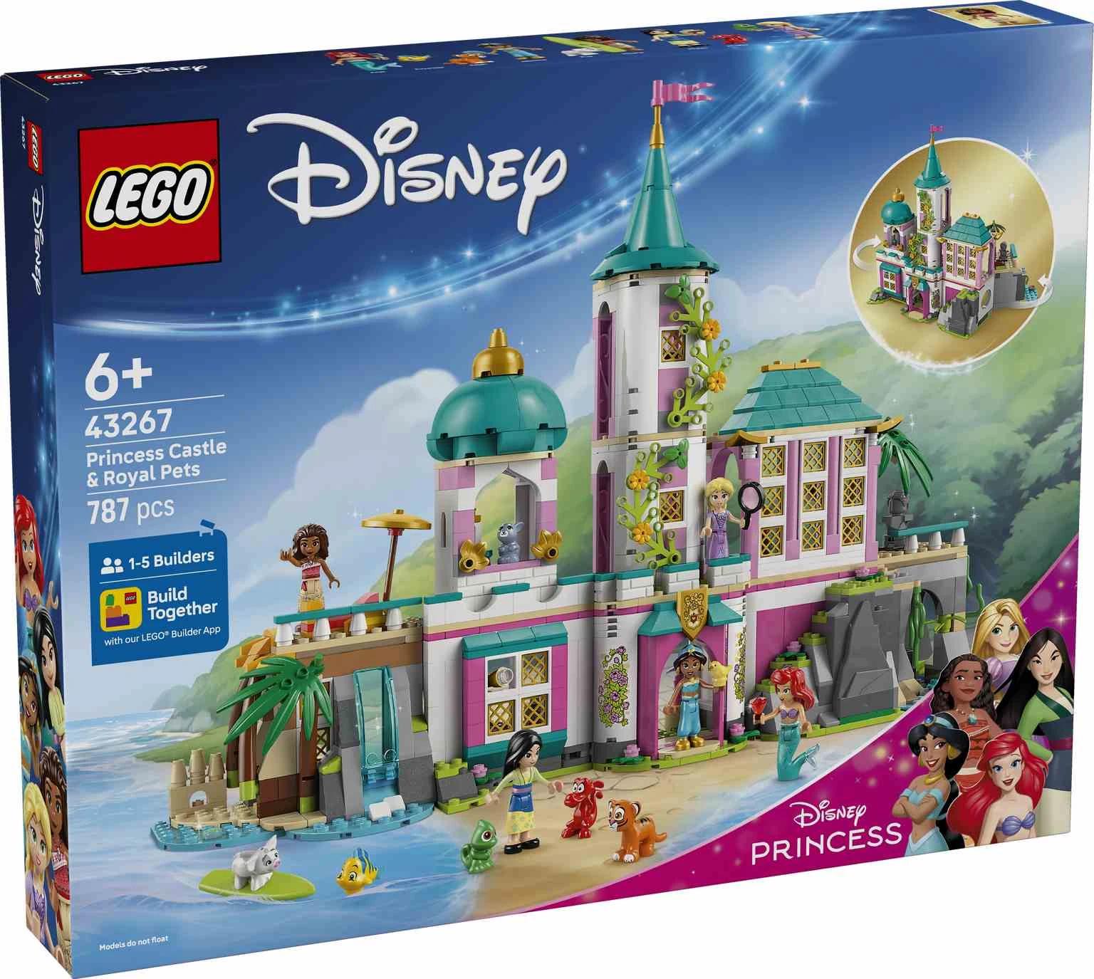 LEGO Disney | Castillo de las Princesas y Mascotas Reales - 43267